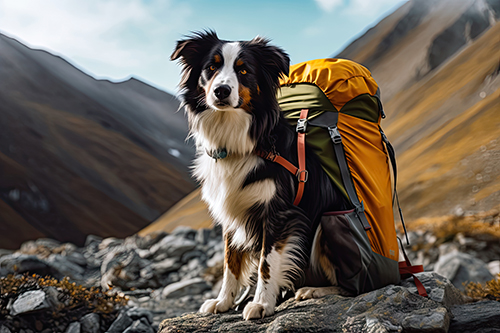 Taking your shop dog hiking