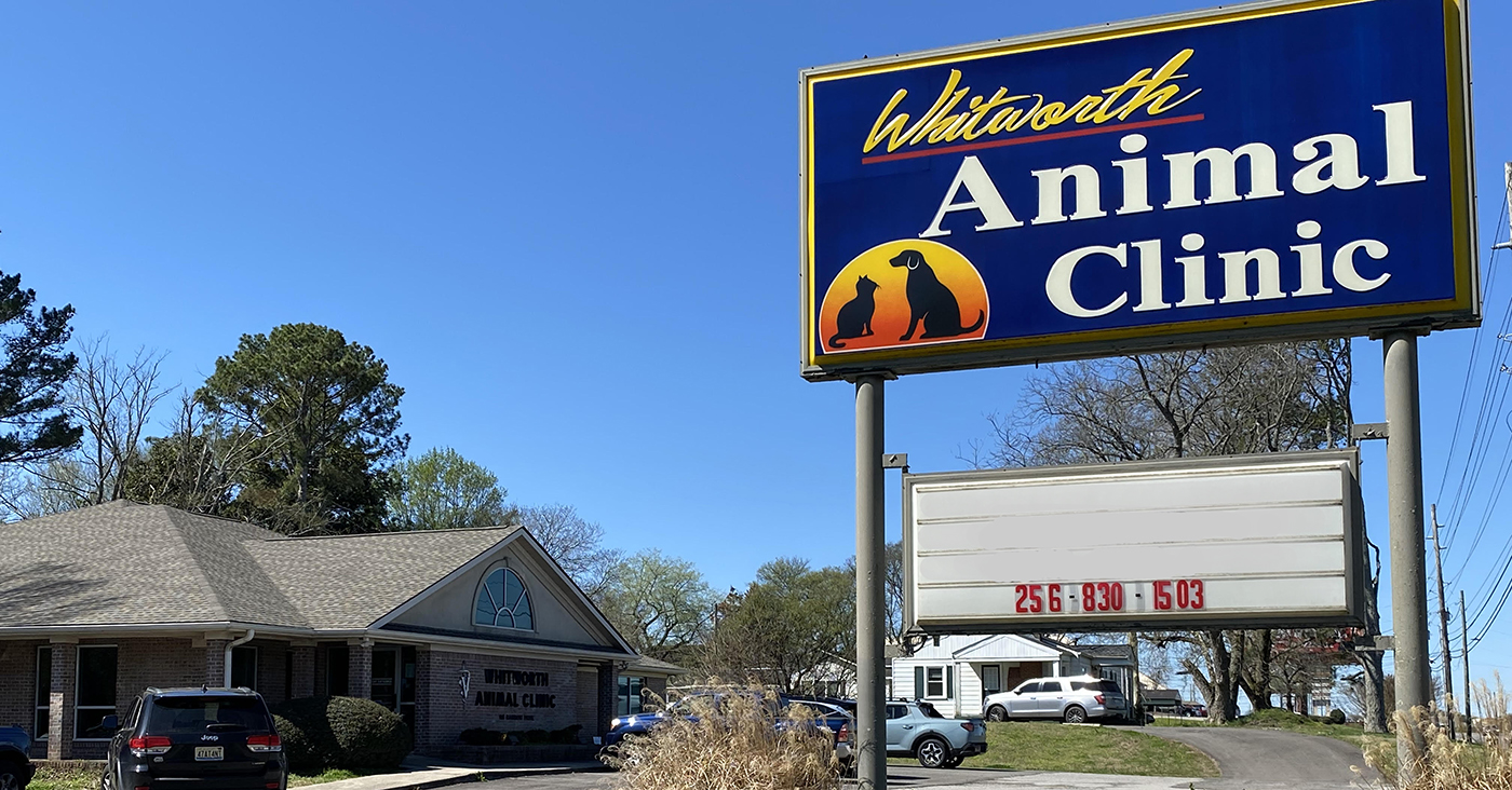 Whitworth Animal Clinic Outside of Office