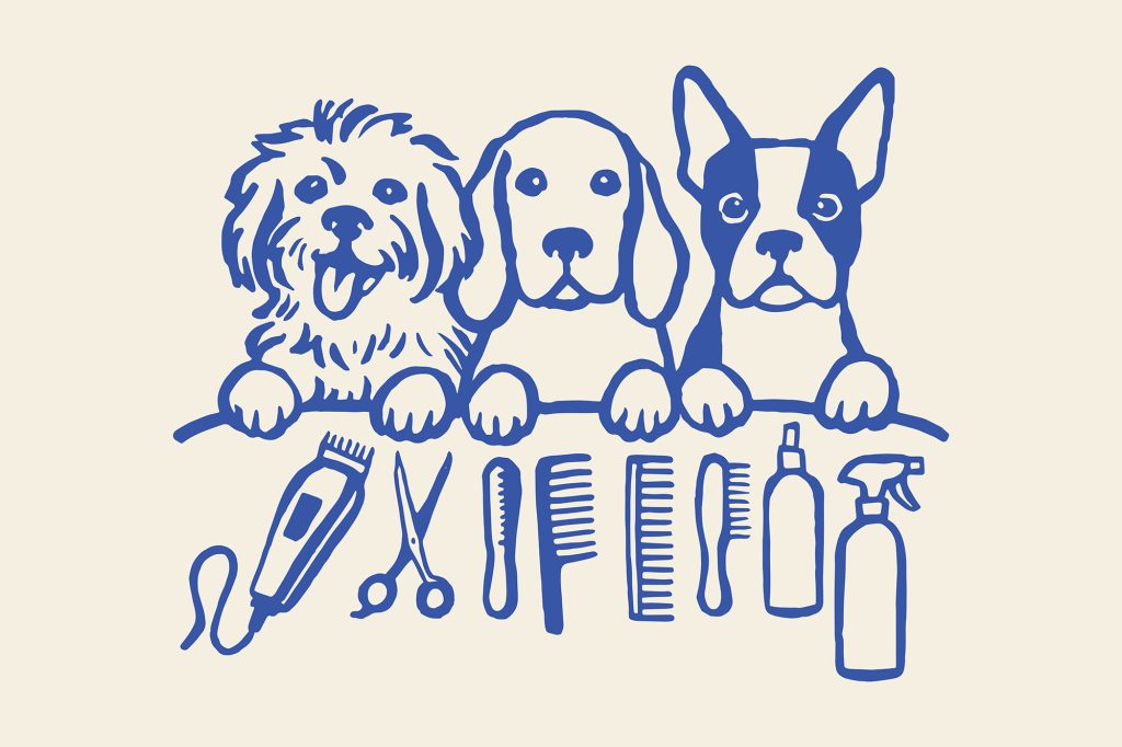 Pet grooming salon